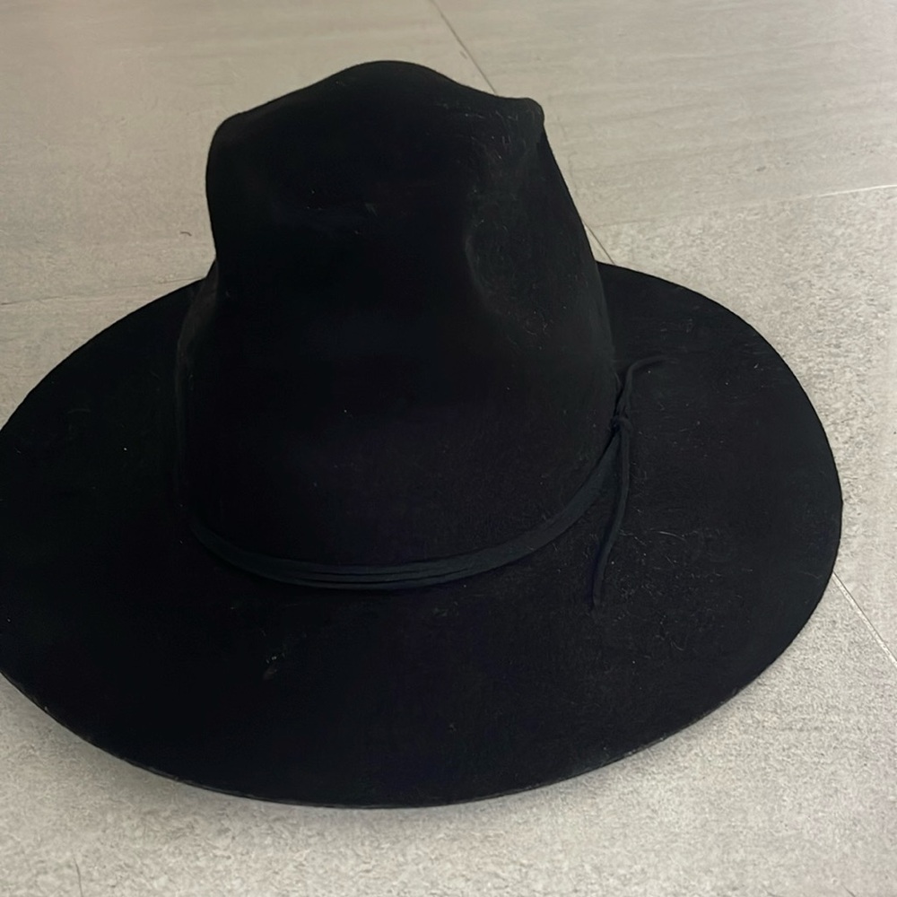 Wyeth 100% Felt Wool Nash High Crown Cowboy Hat Urban Outfitters Free People